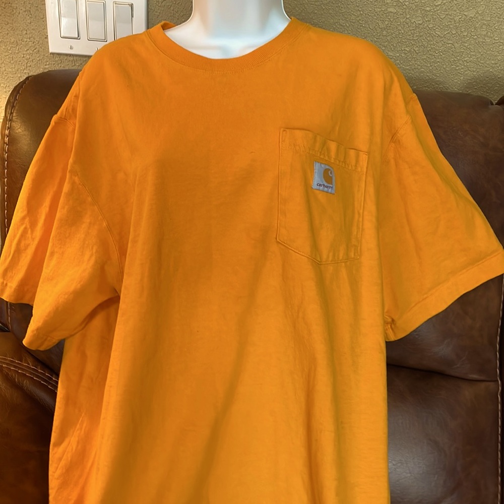 CARHARTT POCKET t size large orange